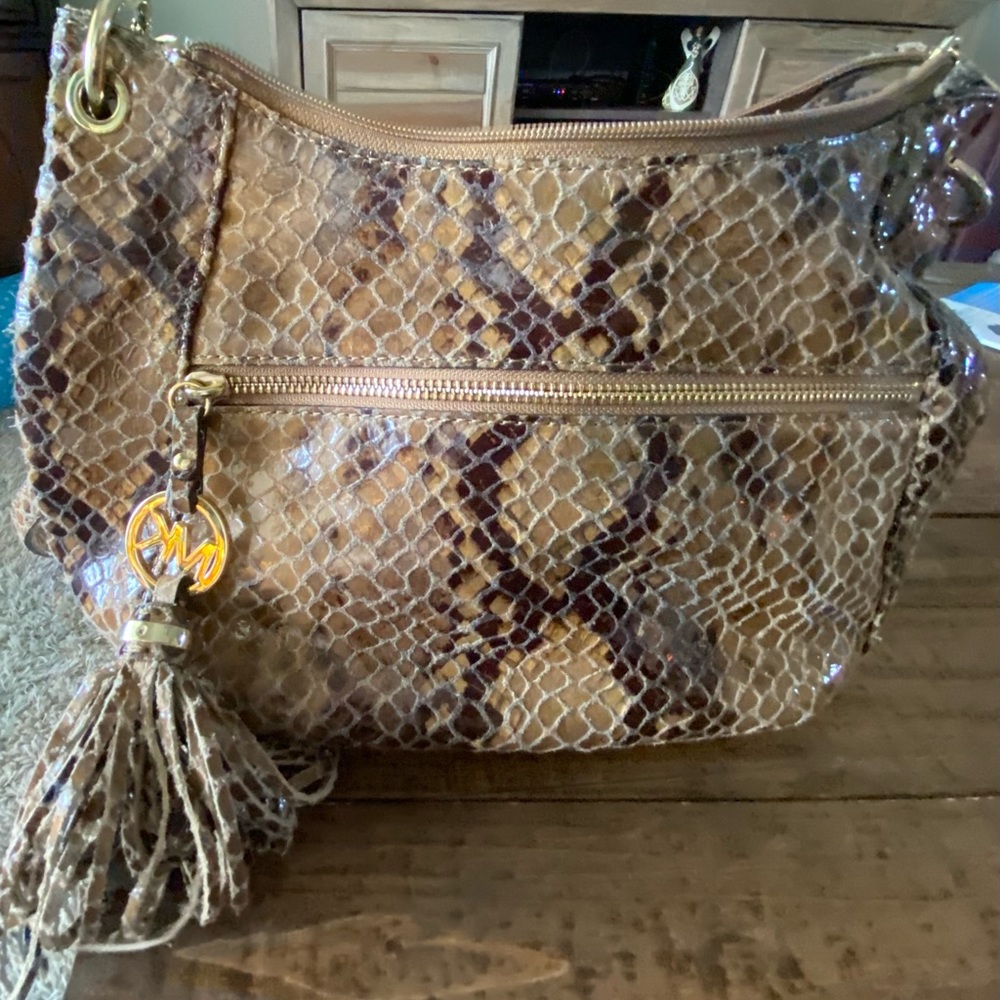 MK snake Skin Purse